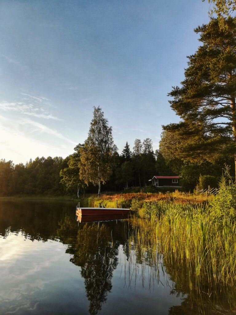 Underbar promenad i naturen runt Linköping